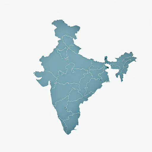 Map of India showing Global Group depot and yard locations